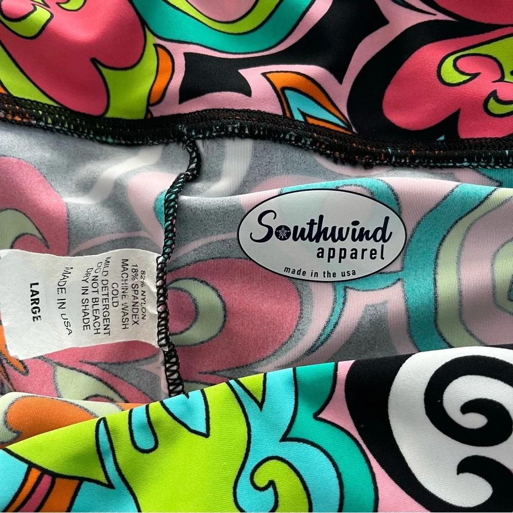 Southwind Apparel Women L Skort Made USA Active Golf Beach Travel Coastal chic - Picture 5 of 5